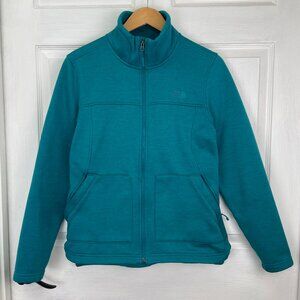 The North Face Women TKA Glacier Full-Zip Fleece Jacket Teal BlueLarge 12 - 14